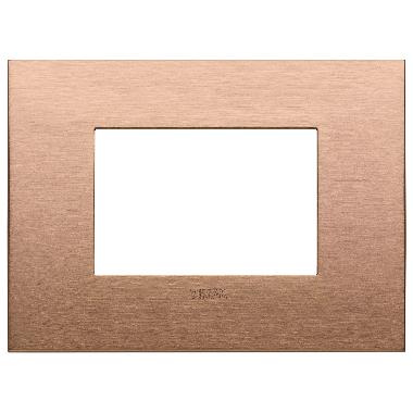 PLACCA CLASSIC 3M RAME SPAZZOLATO - VIMAR 19653.11 - VIMAR 19653.11 product photo Photo 01 3XL