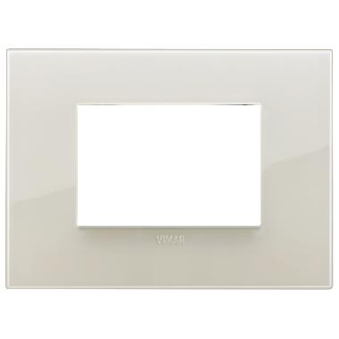 ARKE'-PLACCA CLASSIC 3M TECNOPOL REFLEX AVORIO - VIMAR 19653.67 - VIMAR 19653.67 - VIMAR 19653.67 product photo Photo 01 3XL