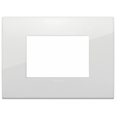 PLACCA CLASSIC 3 MODULI POLAR - VIMAR 19653.06 product photo Photo 01 3XL