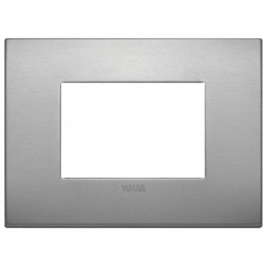 PLACCA CLASSIC 3 MODULI LAVA - VIMAR 19653.16 product photo Photo 01 3XL