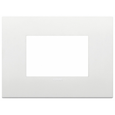 PLACCA CLASSIC 3 MODULI BIANCO - VIMAR 19653.74 product photo Photo 01 3XL