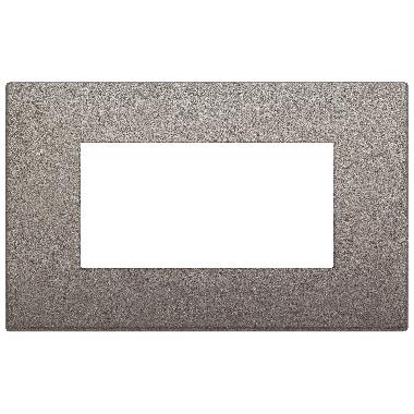 PLACCA CLASSIC 4M TITANIO MATT - VIMAR 19654.04 product photo Photo 01 3XL