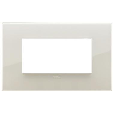 ARKE'-PLACCA CLASSIC 4M TECNOPOL.REFLEX AVORIO - VIMAR 19654.67 - VIMAR 19654.67 - VIMAR 19654.67 product photo Photo 01 3XL