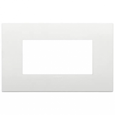 PLACCA CLASSIC 4 MODULI BIANCO - VIMAR 19654.74 product photo Photo 01 3XL