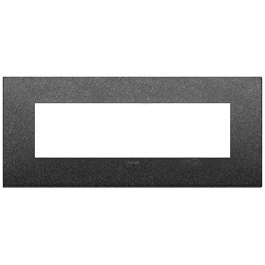 ARKE'-PLACCA CLASSIC 7M METAL.GRAFITE MATT - VIMAR 19657.01 - VIMAR 19657.01 product photo Photo 01 3XL