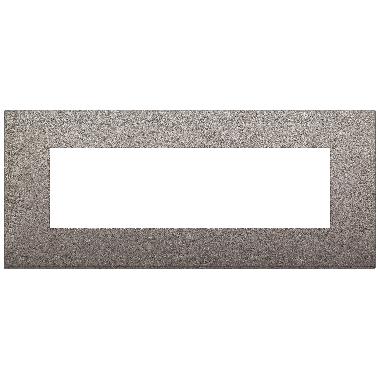 ARKE'-PLACCA CLASSIC 7M METAL.TITANIO MATT - VIMAR 19657.04 - VIMAR 19657.04 product photo Photo 01 3XL