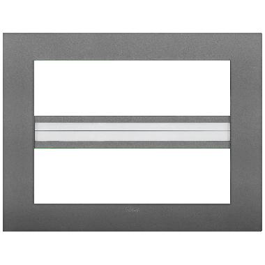 ARKE'-PLACCA CLASSIC 14M TECNOPOL.GRIGIO - VIMAR 19660.72 - VIMAR 19660.72 - VIMAR 19660.72 product photo Photo 01 3XL