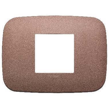 ARKE'PLACCA ROUND 2M CENTRALI BRONZO MATT - VIMAR 19682.24 - VIMAR 19682.24 - VIMAR 19682.24 product photo Photo 01 3XL