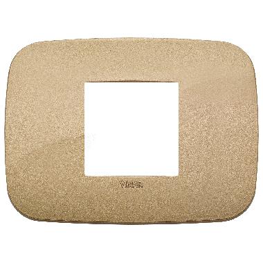 ARKE'-PLACCA ROUND 2M CENTRALI TECNOPOL.ORO ANTICO - VIMAR 19682.88 - VIMAR 19682.88 product photo Photo 01 3XL