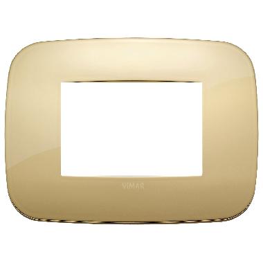 ARKE'-PLACCA ROUND 3M METAL ORO - VIMAR 19683.27 - VIMAR 19683.27 product photo Photo 01 3XL