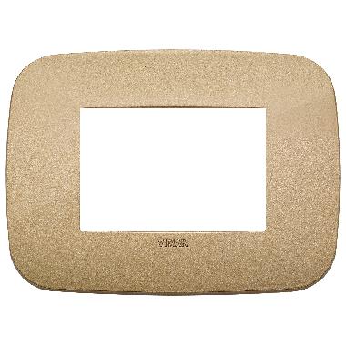 ARKE'-PLACCA ROUND 3M TECNOP.ORO ANTICO - VIMAR 19683.88 - VIMAR 19683.88 product photo Photo 01 3XL