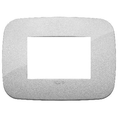 ARKE'-PLACCA ROUND 3M TECNOP.SILVER - VIMAR 19683.89 - VIMAR 19683.89 product photo Photo 01 3XL