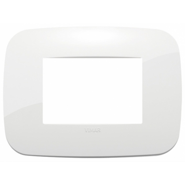 PLACCA ROUND 3 MODULI BIANCO - VIMAR 19683.84 product photo Photo 01 3XL