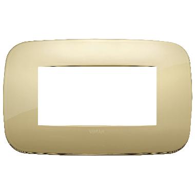 ARKE'-PLACCA ROUND 4M METAL.ORO - VIMAR 19684.27 - VIMAR 19684.27 - VIMAR 19684.27 product photo Photo 01 3XL