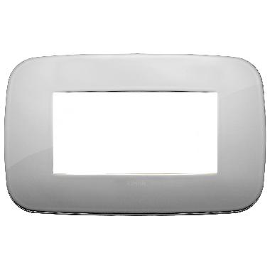 ARKE'-PLACCA ROUND 4M METAL.CROMO - VIMAR 19684.28 - VIMAR 19684.28 product photo Photo 01 3XL