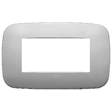 ARKE'-PLACCA ROUND 4M METAL.NICHEL MATT - VIMAR 19684.30 - VIMAR 19684.30 - VIMAR 19684.30 product photo Photo 01 3XL