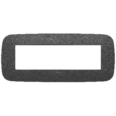 ARKE'-PLACCA ROUND 7M METAL.GRAFITE MATT - VIMAR 19687.21 - VIMAR 19687.21 product photo Photo 01 3XL