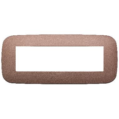 ARKE'-PLACCA ROUND 7M METAL.BRONZO MATT - VIMAR 19687.24 - VIMAR 19687.24 product photo Photo 01 3XL