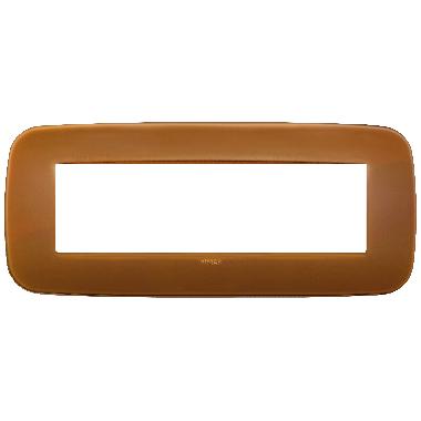 ARKE'-PLACCA ROUND 7M TECNOP.REFLEX CARAMEL - VIMAR 19687.62 - VIMAR 19687.62 product photo Photo 01 3XL