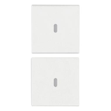 DUE MEZZI TASTI 1M NEUTRO PERS. BIANCO - VIMAR 19751.B - VIMAR 19751.B - VIMAR 19751.B product photo Photo 01 3XL