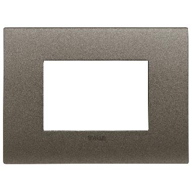 Placca Arké fit 3M Metal - VIMAR 19953.14 - VIMAR 19953.14 product photo Photo 01 3XL