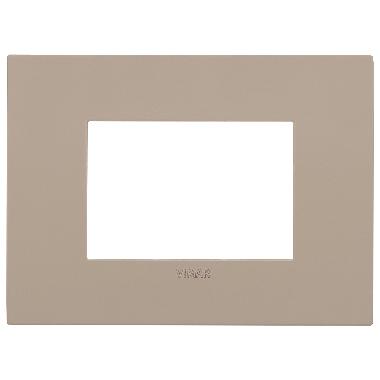 Placca Arké fit 3M tortora - VIMAR 19953.32 - VIMAR 19953.32 product photo Photo 01 3XL