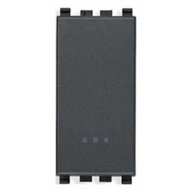 INTERRUTTORE 1 POSTO 16AX GRIGIO - VIMAR 20001 product photo Photo 01 3XL