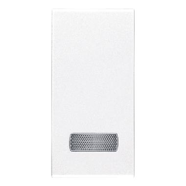 EIKON-TASTO 1M C/DIFFUSORE BIANCO - VIMAR 20026.B - VIMAR 20026.B product photo Photo 01 3XL