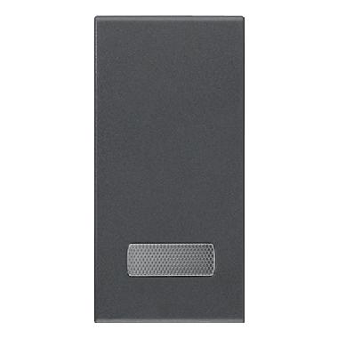 TASTO 1M CON DIFFUSORE GRIGIO - VIMAR 20026 product photo Photo 01 3XL
