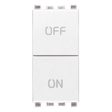 EIKON-2 PULS.INDIP.NO+NC 10A BIANCO - VIMAR 20058.B product photo Photo 01 3XL