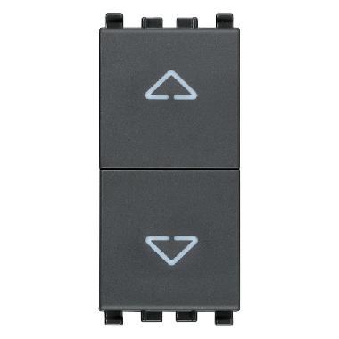 EIKON-COMMUTATORE 2P 10AX GRIGIO - VIMAR 20060 - VIMAR 20060 product photo Photo 01 3XL