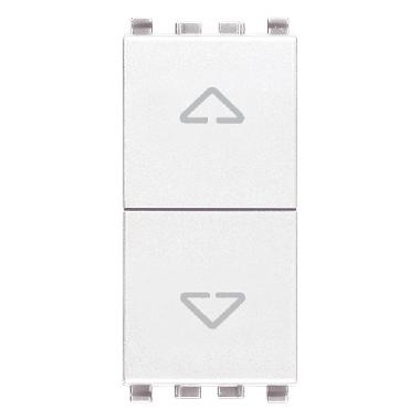 DUE PULSANTI INTERBLOCCATO NO+NO 10A BIANCO - VIMAR 20062.B product photo Photo 01 3XL