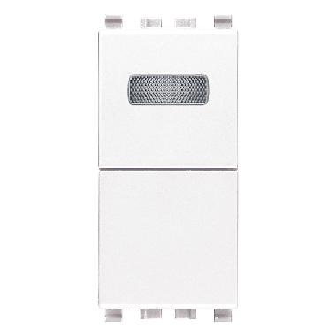 EIKON-PULS.1P NO 10A+SPIA BIANCA BIANCO - VIMAR 20068.B.B - VIMAR 20068.B.B - VIMAR 20068.B.B product photo Photo 01 3XL