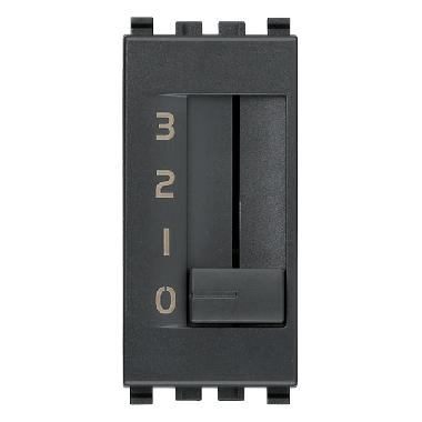 EIKON-COMMUTRATORE SLITTA 1P 6(2)A GRIGIO - VIMAR 20095 product photo Photo 01 3XL