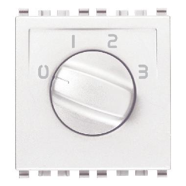 EIKON-COMMUT.ROTATIVO 1P 6(3)A 4 POS.BIANCO - VIMAR 20096.B product photo Photo 01 3XL