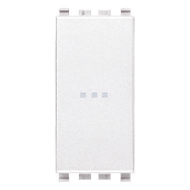 EIKON-INTERRUTTORE 1P 16AX ASSIALE BIANCO - VIMAR 20101.B - VIMAR 20101.B product photo Photo 01 3XL