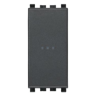 PULSANTE 1P NO 10A ASSIALE GRIGIO - VIMAR 20108 product photo Photo 01 3XL