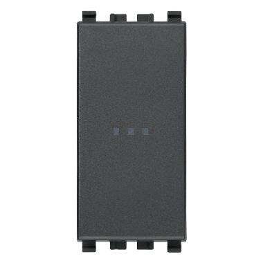 EIKON-INVERTITORE 1P 16AX ASSIALE GRIGIO - VIMAR 20113 - VIMAR 20113 - VIMAR 20113 product photo Photo 01 3XL