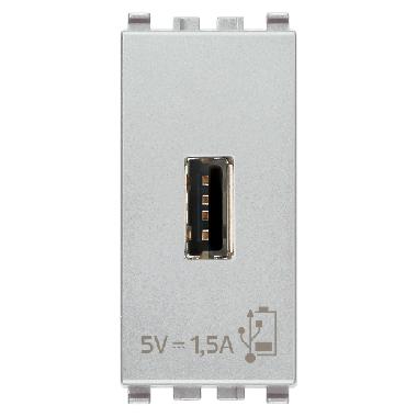 EIKON-UNITA'ALIMENTAZIONE USB 5V1,5A 1M NEXT - VIMAR 20292.N - VIMAR 20292.N - VIMAR 20292.N product photo Photo 01 3XL