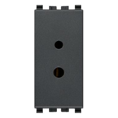 EIKON-PRESA POLARIZZ.2P 6A 24V SELV GRIGIO - VIMAR 20331 - VIMAR 20331 product photo Photo 01 3XL