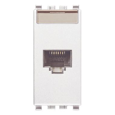 PRESA RJ45 NETSAFE CAT5E UTP BIANCO - VIMAR 20338.8.B product photo Photo 01 3XL