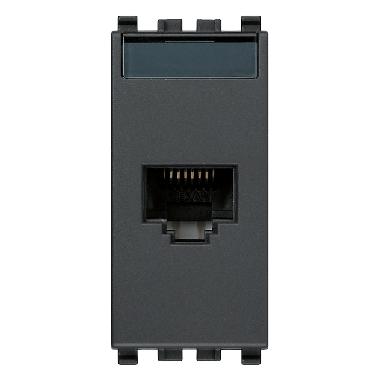 PRESA RJ45 NETSAFE CAT5E UTP GRIGIO - VIMAR 20338.8 product photo Photo 01 3XL
