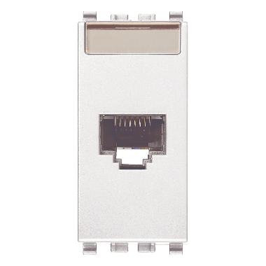 PRESA RJ45 NETSAFE CAT5E UTP BIANCO - VIMAR 20339.11.B product photo Photo 01 3XL