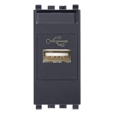 PRESA USB GRIGIO - VIMAR 20345 product photo Photo 01 3XL