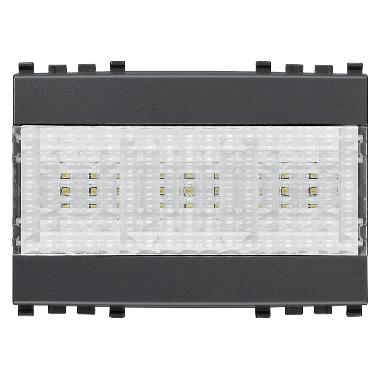 EIKON-LAMPADA EMERGENZA LED 3M 120-230V GRIGIO - VIMAR 20384 - VIMAR 20384 product photo Photo 01 3XL