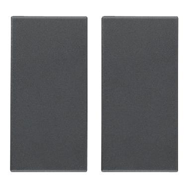 EIKON-COPPIA TASTI PER COMANDO ENOCEAN GRIGIO - VIMAR 20506 - VIMAR 20506 product photo Photo 01 3XL