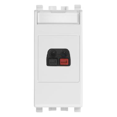 Eikon bianca Connettore diffusore sonoro bianco - VIMAR 20583.B - VIMAR 20583.B product photo Photo 01 3XL