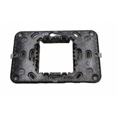 SUPPORTO 2 MODULI CENTRALI + VITI - VIMAR 20612 product photo Photo 01 3XL