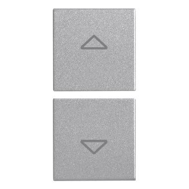 DUE MEZZI TASTI 1M SIMBOLI FRECCE NEXT - VIMAR 20751.2.N - VIMAR 20751.2.N product photo Photo 01 3XL