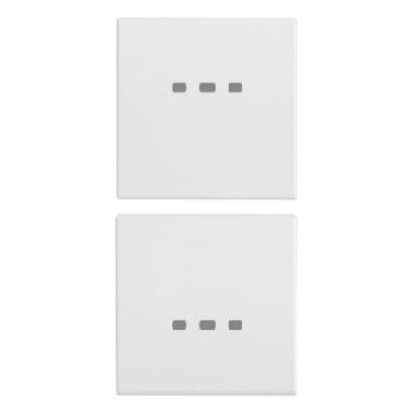 EIKON-DUE MEZZI TASTI 1M NEUTRO PERS. BIANCO - VIMAR 20751.B - VIMAR 20751.B - VIMAR 20751.B product photo Photo 01 3XL